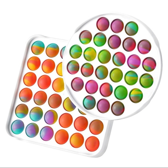 Other - New 2 Packs Push Pop It Fidget Sensory Toys​